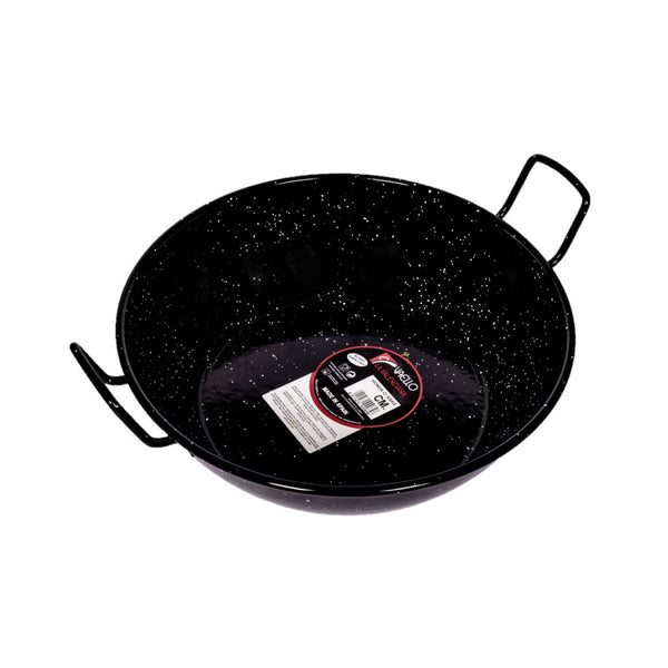 Tiefe Paellapfanne Emailliert 30 cm 4 Portionen