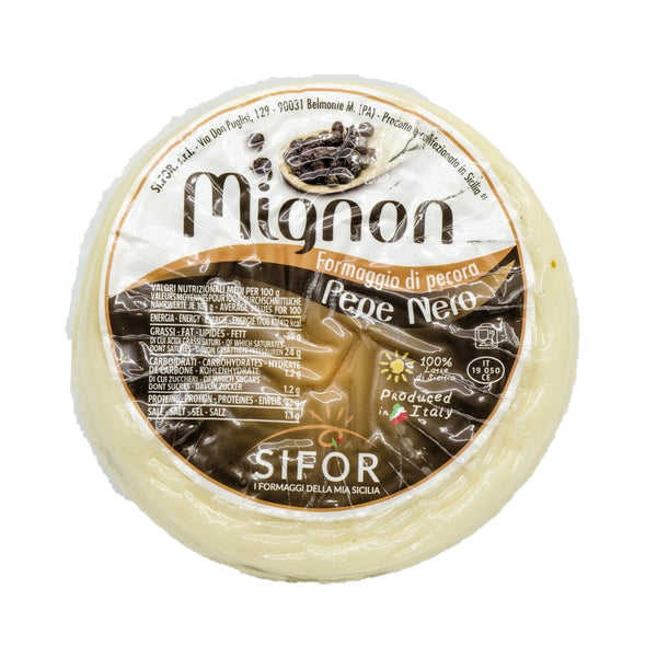 Mignon Formaggio di pecora Pepe Nero 900g***MHD 03.2025***