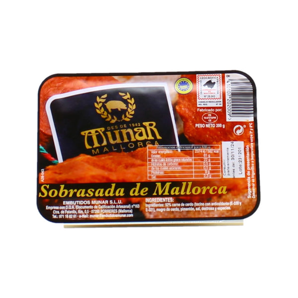 Munar Sobrasada de Mallorca 200g