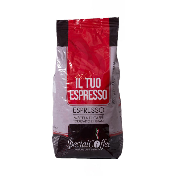 IL Tuo Espresso miscela di Caffe torrefatto in Grani 1kg***Aktion MHD 02.2024***