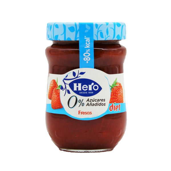 Hero Confitura Dietetiürca, Erdbeer Konfitüre ohne Zuckerzusatz 280g***MHD 02/2024***