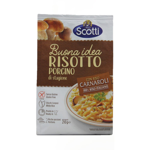 Scotti Riotto Porcino di stagione Steinpilz-Risotto 210g***Aktion MHD 04.2024***