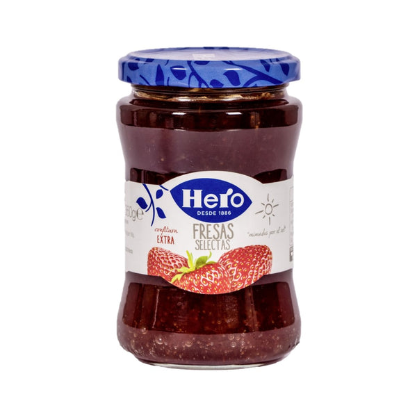 Hero Fresas selectas Extra Erdbeer Konfitüre 345g***MHD 04/2024***