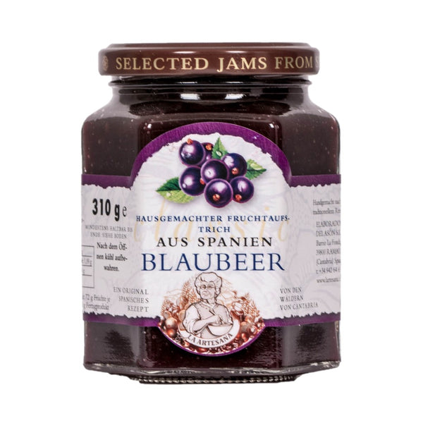 La Artesana Hausgemachter Fruchtaufstrich aus spanischen Blaubeeren 310g***MHD 04/2024***