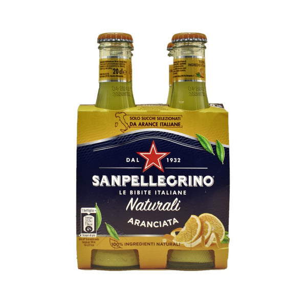 San Pellegrino, L´Aranciata Orangenlimonade 4er Pack***MHD 04/2024***