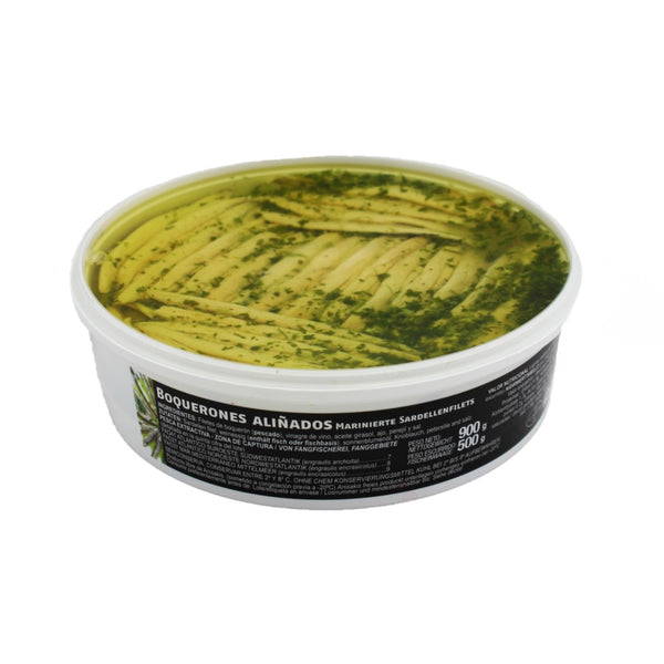 Ahumados Arte Boquerones Sardellenf. Knoblauch Petersilie 500g***MHD 07.2024***