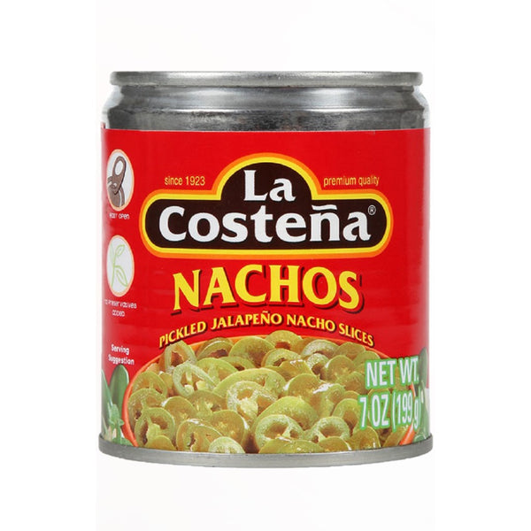 La Costeña Nachos Jalapeno Nachos Chilischoten geschnitten 199g***MHD 08.2024***