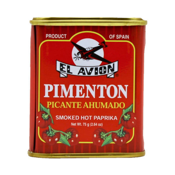 El Avion scharfes Paprikapulver geräuchert Pimenton Picante ahumado 75g***MHD 08.2024***