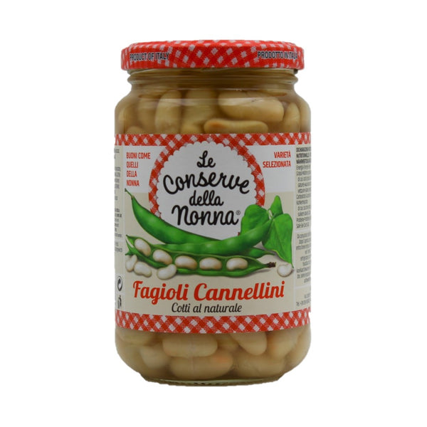 Le Conserve della Nonna Fagioli Cannellini weiße Bohnen 220g***10/2024***