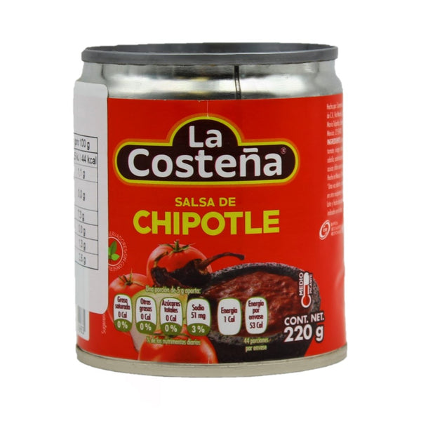 La Costeña SALSA de Chipotle Scharfe Chipotle Chili Würzsauce 220g***Aktion MHD 01/ 02.025***