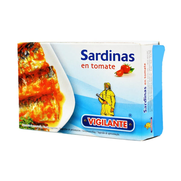 Vigilante Sardinas en tomate Sardinen in Tomatensauce 88g***MHD 01.2025***