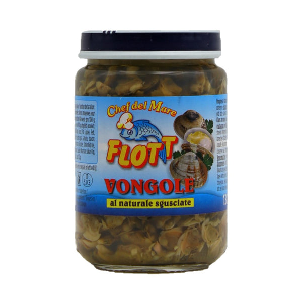 Flott Vongole al naturale sgusciate eingelegte Venusmuscheln 65g***MHD 03.2026***