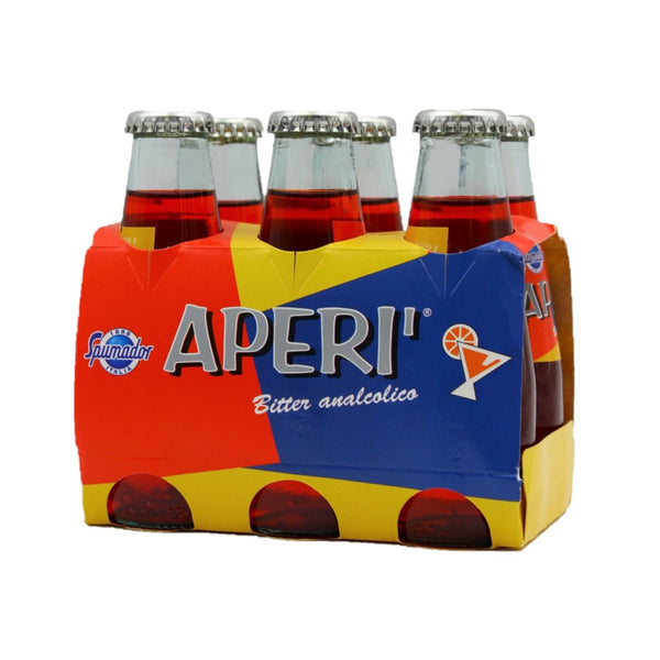 Aperi Bitter analcolico Brausegetränk 6 x 98ml, 588ml***MHD 06.2026***