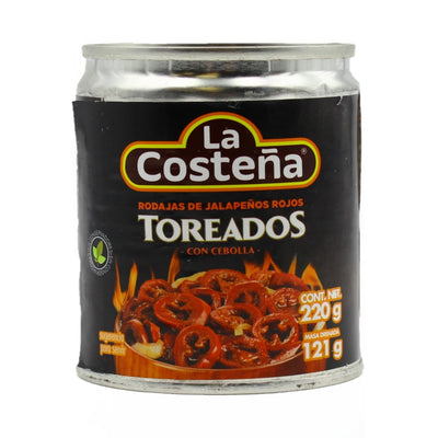 La Costeña Toreados rote gegrille Jalapeno Nachos 121g***MHD 08.2026***
