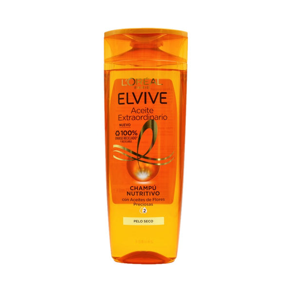 L’Oréal Elvive Champú Aceite Extraordinario Shampoo trockenes Haar 370ml