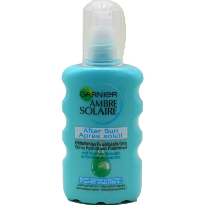 Garnier Ambre Solaire After Sun erfrischendes Feuchtigkeits- Spray mit Kaktus Extrakt 200ml