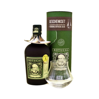 Ron Botucal 70cl Geschenkset in original Dose + einem Glas