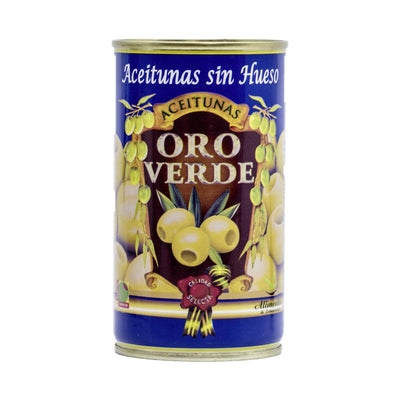 Oro Verde Grüne Oliven ohne Stein 150g