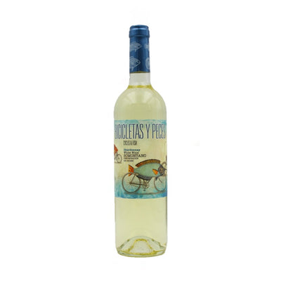 Bicicletas y Peces Chardonnay vino blanco 750ml añada 2019