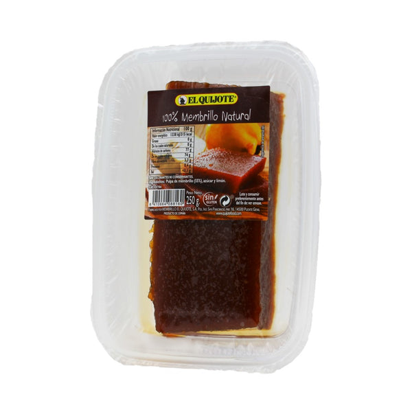 El Quijote Membrillo Natural Quittenmarmelade 100% natürlich 0,25kg