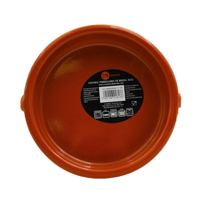 CTB ceramics Cazuela Tonschale mit aufgesetzten Griffen 17cm Durchmesser