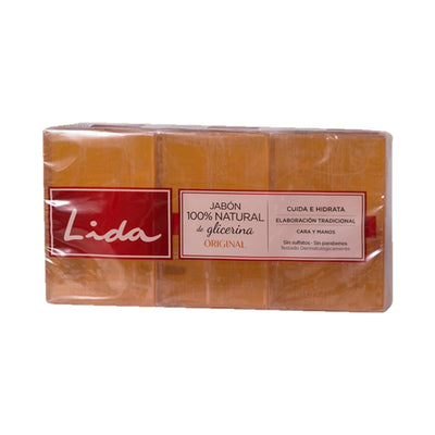 Lida Jabon 100% Natural Seife  0,375kg