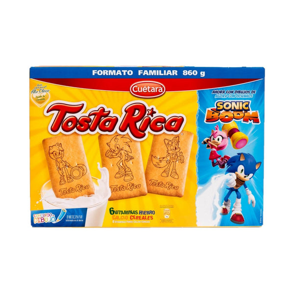 Galletas Tosta Rica Cuétara 760g