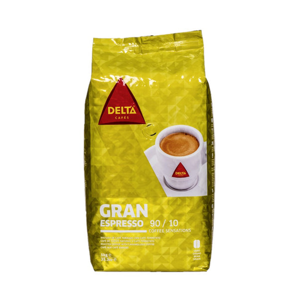DELTA Café en grains mélangés (80/20) 1 Kg
