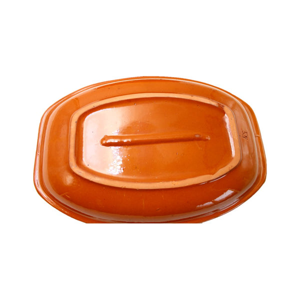 Terrissaires Keramik Servierplatte aus Ton Nr.:2  32,5 cm x 22,5 cm