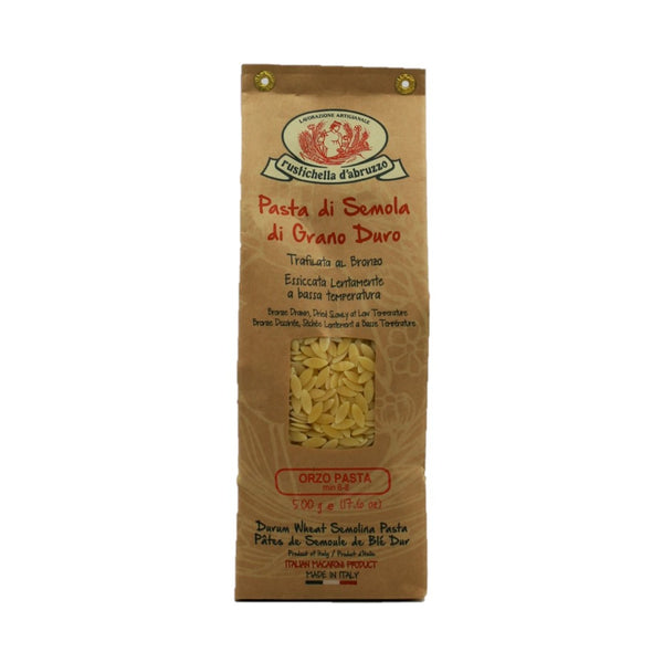 Pasta Rustichella Orzo de sémola de trigo duro 500g