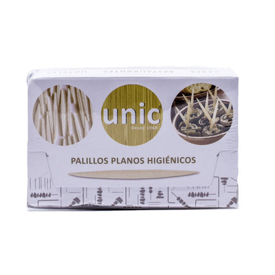 Unic Palillos Planos Higiénicos Zahnstocher 500St.
