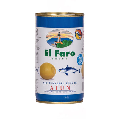 El Faro gefüllte Oliven mit Thunfisch Rellenas de Atun 150g