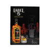 Label 5 Blended Scotch Whisky 0,5l inkl. 2 Gläser