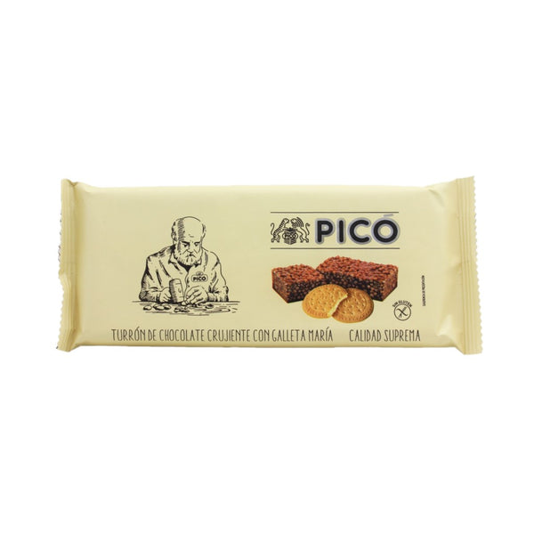 Pico Turrón de chocolate crujiente con galleta María 200g