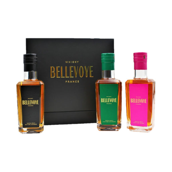 Bellevoye - Whisky - Coffret Bellevoye Vert Noir Prune