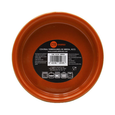 CTB ceramics Cazuela Tonschale grün 13cm Durchmesser