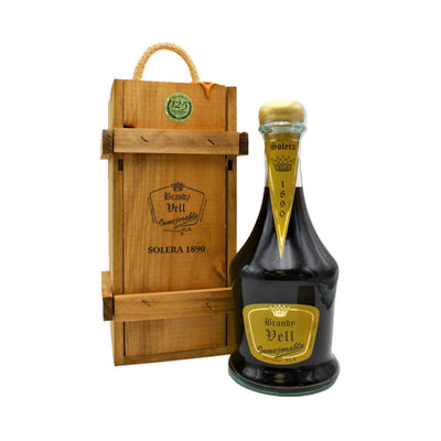 Brandy Vell Inmejorable Destilerias Pla. Solera 1890 70cl