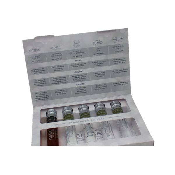 Gin Premium Tasting Set 5 x 50ml