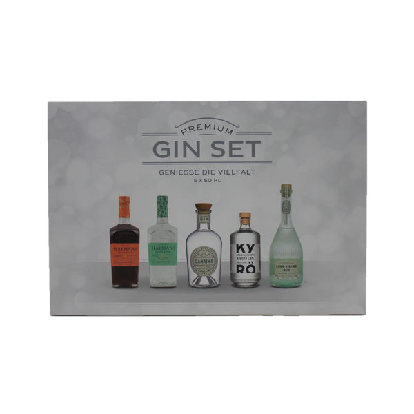 Gin Premium Tasting Set 5 x 50ml