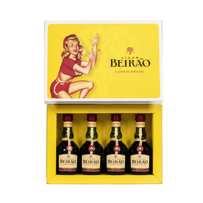 Licor Beirao Mini 4 x 0,05L
