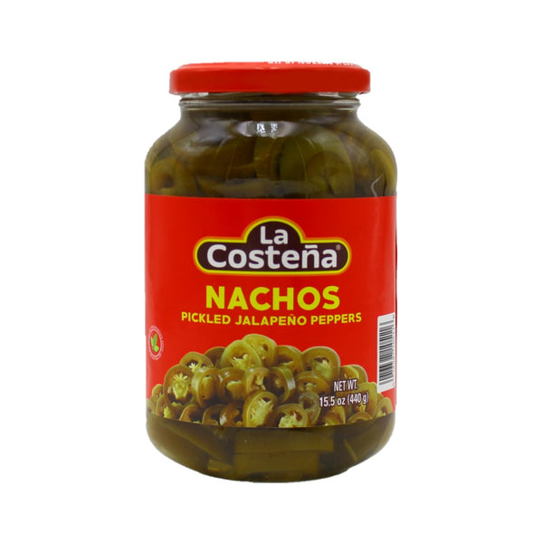 La Costeña Jalapeños Nacho en rodajas 440g