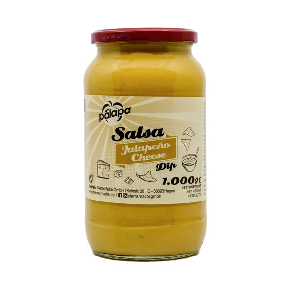 Palapa Salsa Jalapeño y Queso para Untar 1kg